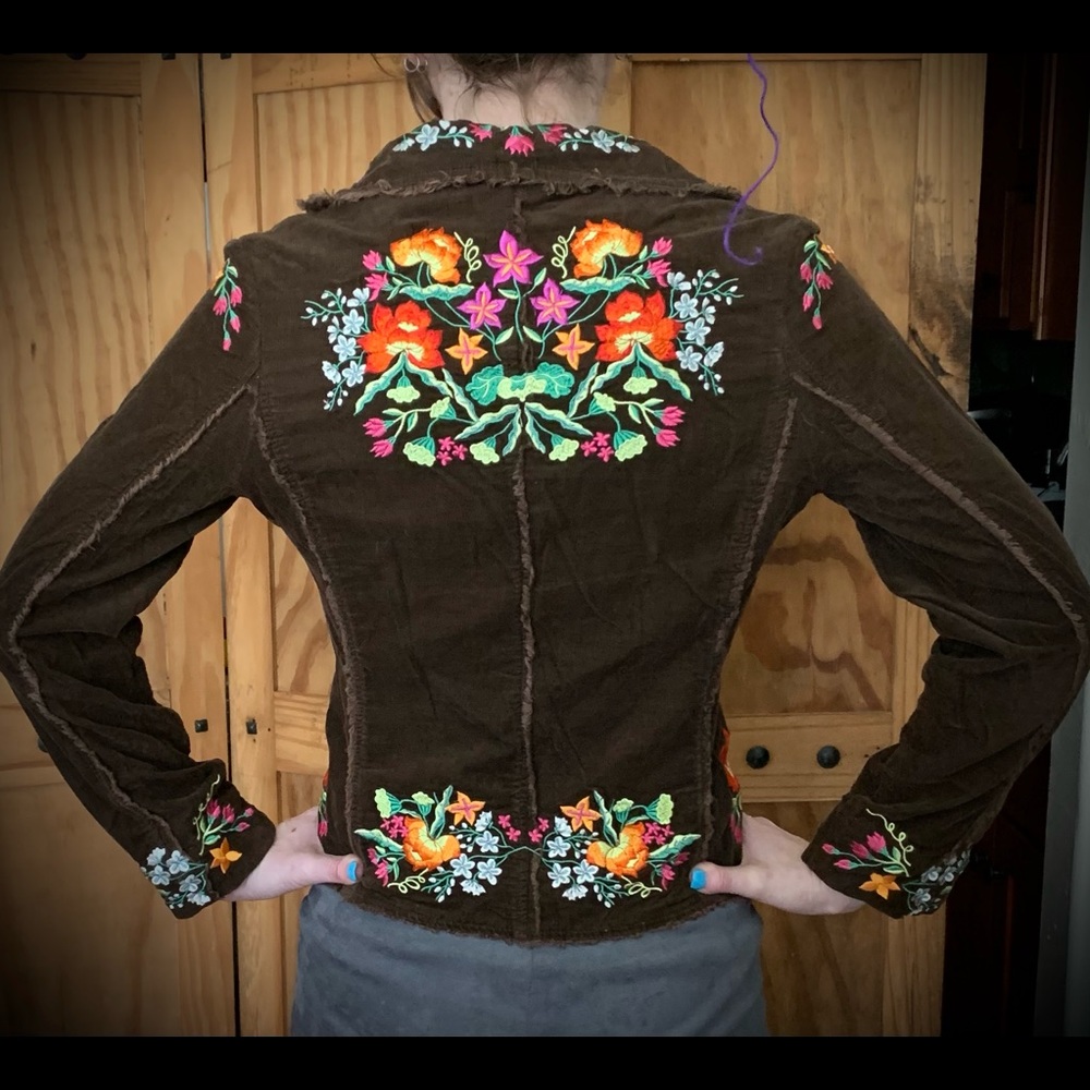 MISS ME Embroidered Jacket